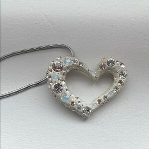 Elegant Heart Pendant Necklace